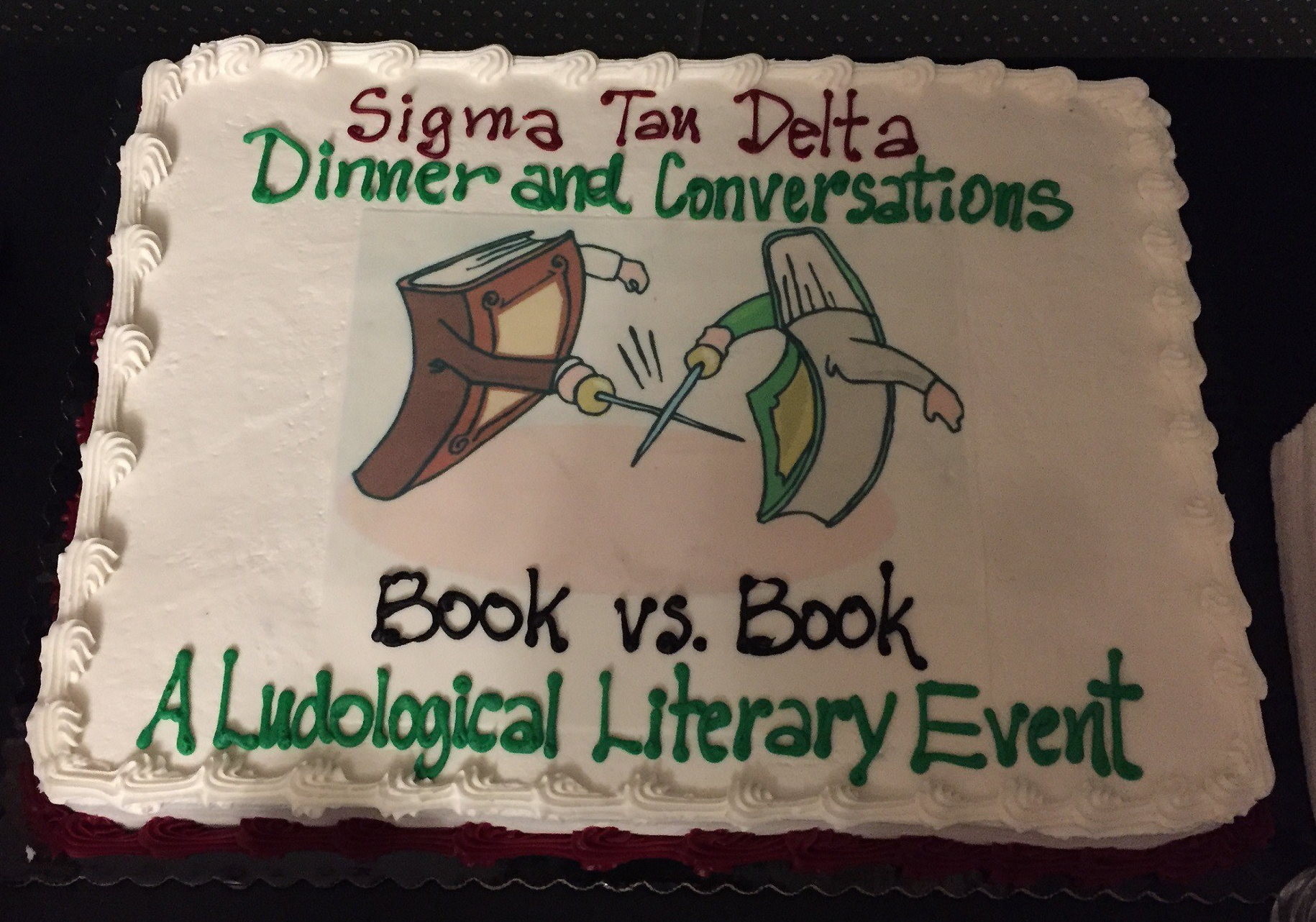 Book vs. Book: A Ludiological Literary Event