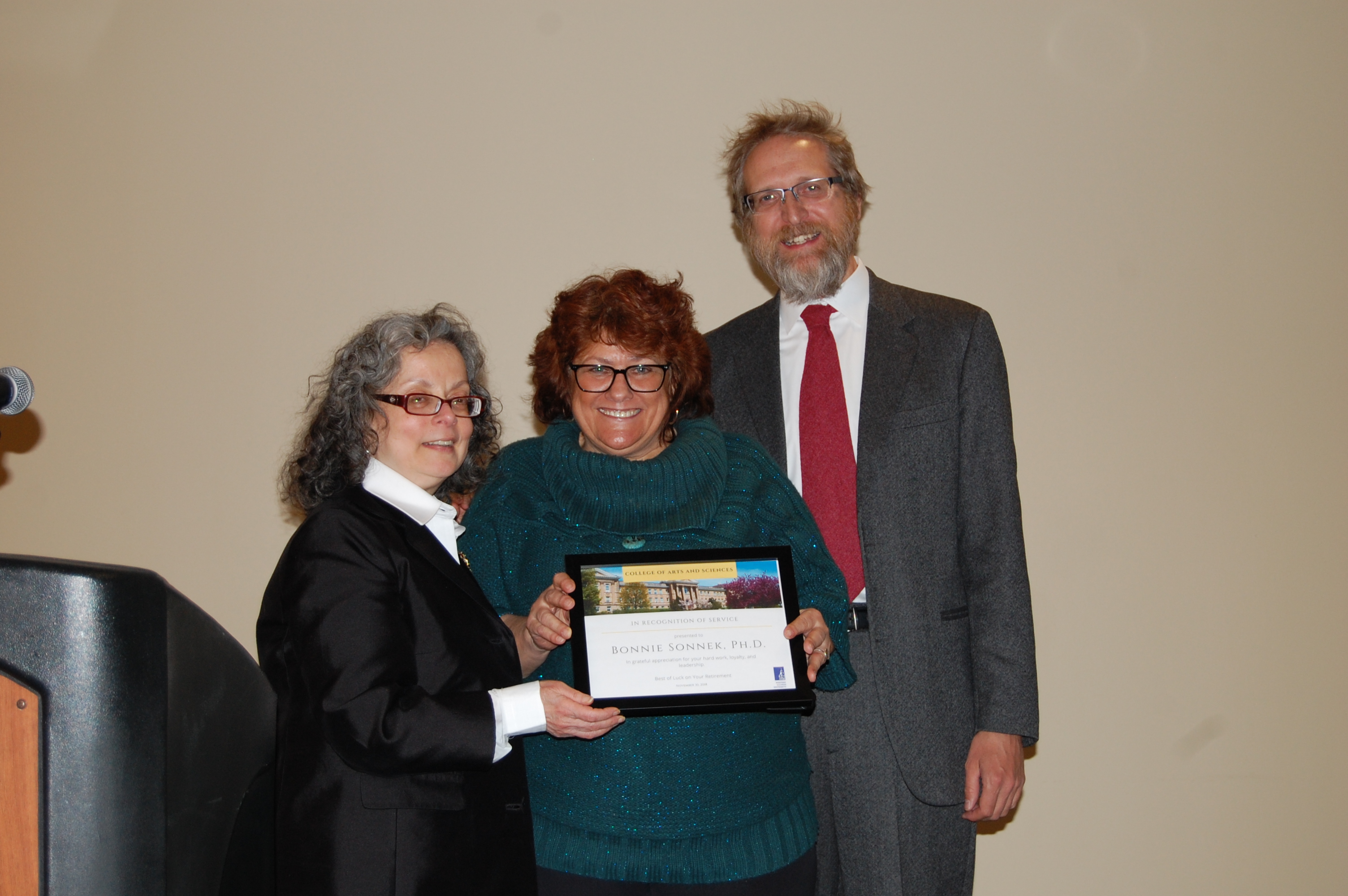 Bonnie Sonnek Retires