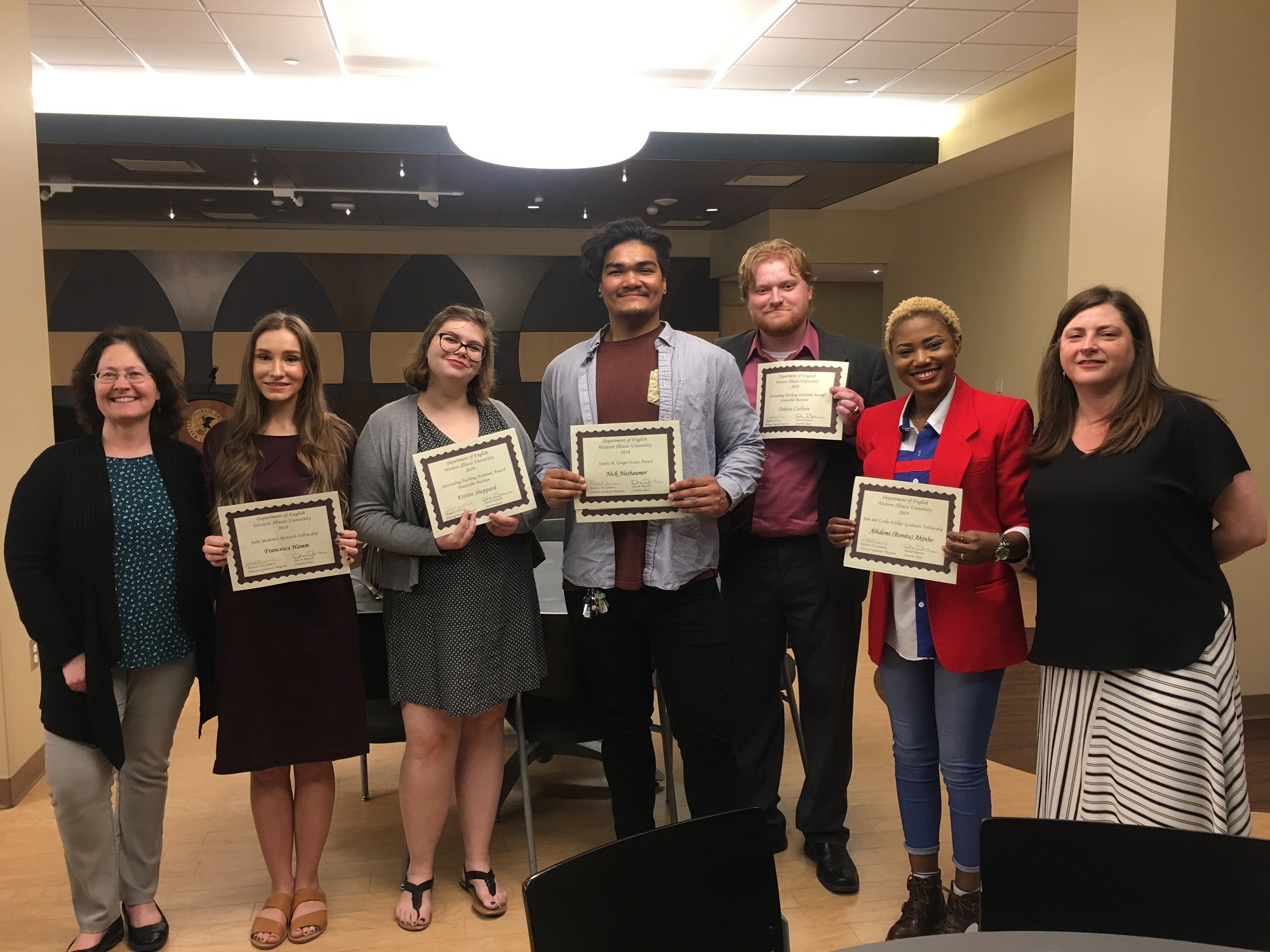 2018-2019 Awards and Announcements