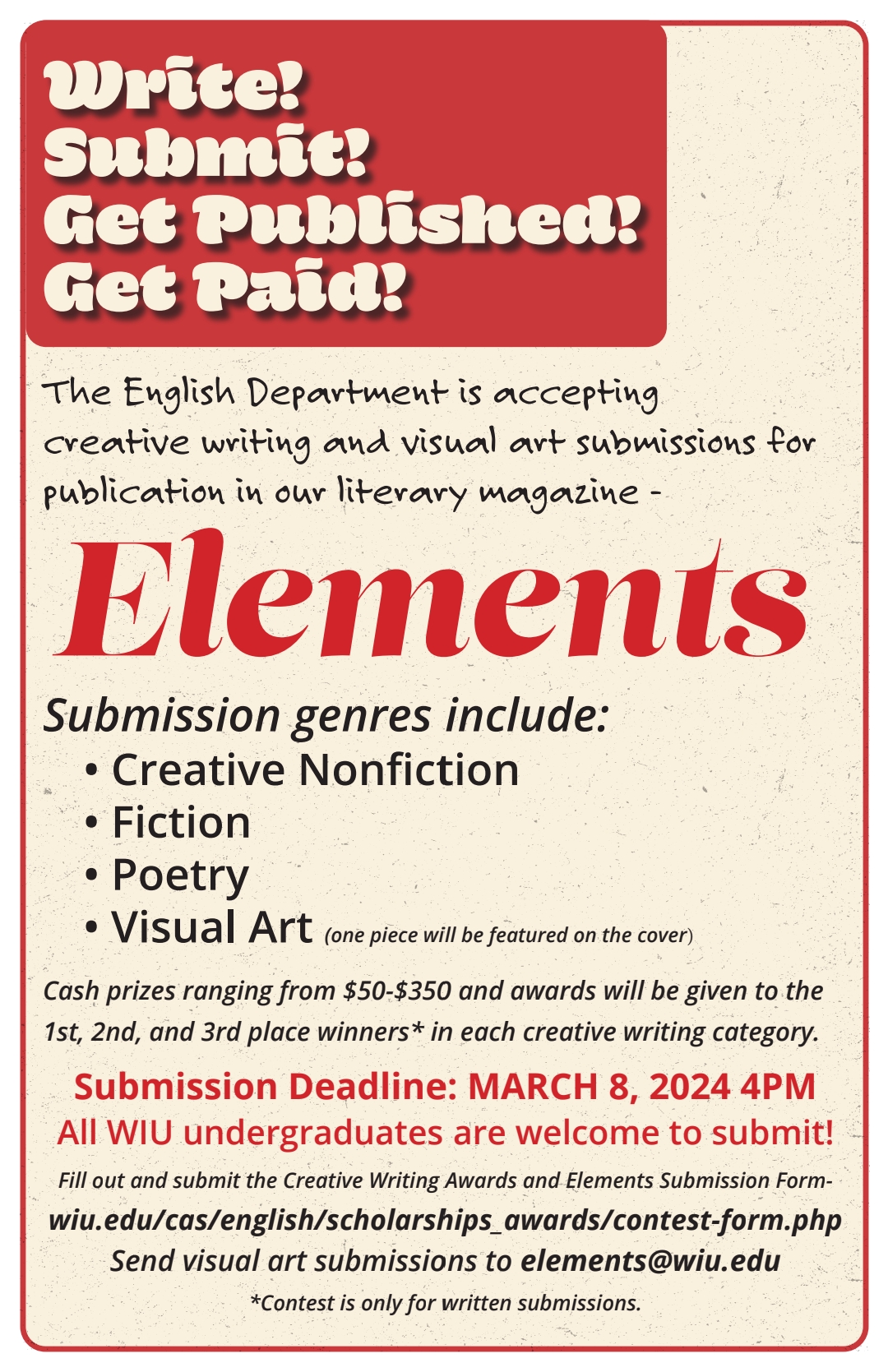 Elements: The Way to Publication – The Mirror & the Lamp